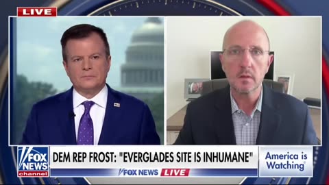 Trump crime prompts Florida Democrats to denounce the Everglades migrant facility.