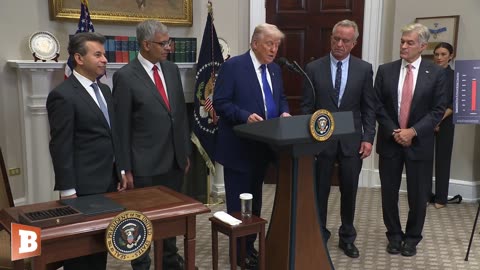 LIVE: President Trump Holds Press Conference with HHS Sec. RFK Jr...