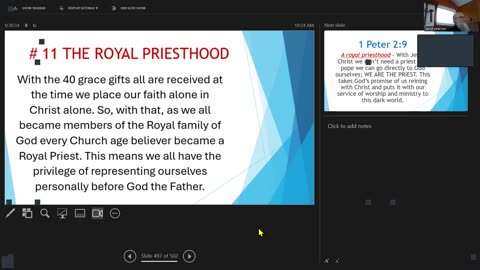 Sunday December 14, 2025 40 Grace Gifts: Royal Family of God 2