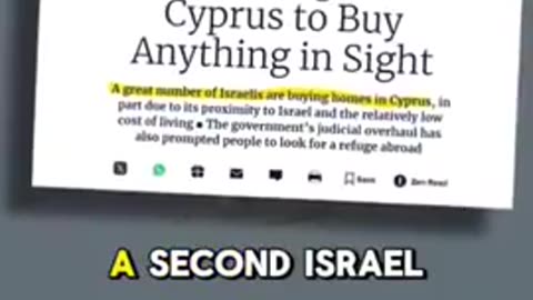 From Occupation to Migration： Is Cyprus Becoming a Second Israel？