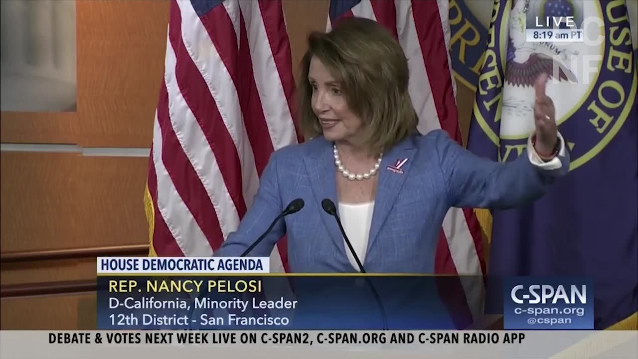 The Wrap-up Smear Tactic Explained by Nancy Pelosi to the Press...