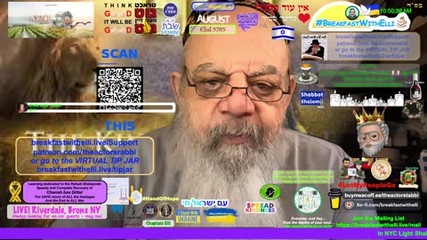 SHOW NOTES: Breakfast with Elli - s7e271 - FRIDAY - 5 Elul 5785 - 29 August 2025