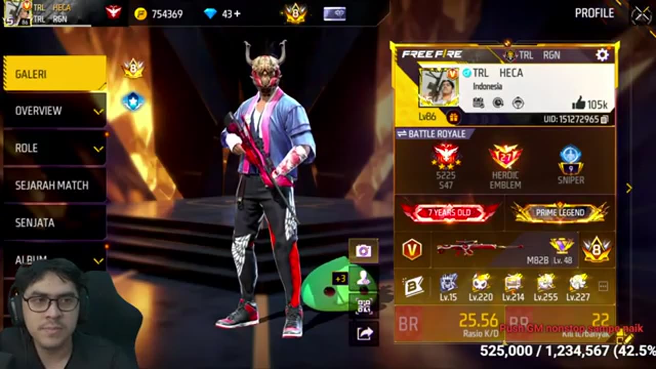 The fun of playing Garena Free Fire Ep298