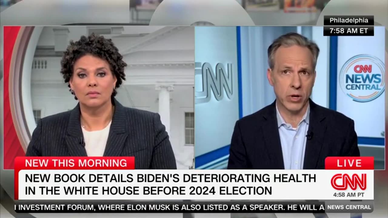 Jake Tapper Says White House, Dems Were 'Lying' All Along About Biden's Health Until Election Ended
