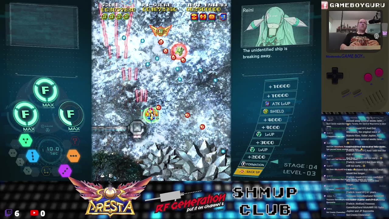 GameBoyGuru streams - Sol Cresta!
