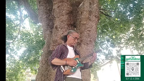 Jazz Nano Street Edition: Busking in Bath, England: 2025 Tour in UK