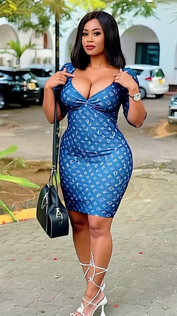 She turned a regular parking lot into a runway 💙🔥