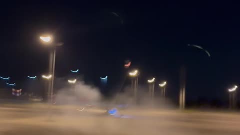 Guy's Girlfriend Crashes Car in Empty Parking Lot