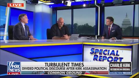 📌Sen John Fetterman is sounding more right leaning than left leaning.
