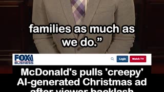 McDonald’s Pulls “Creepy” AI Christmas Ad After Backlash
