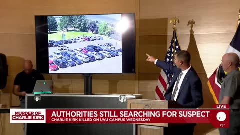 FBI director and Utah governor host press update on Charlie Kirk murder