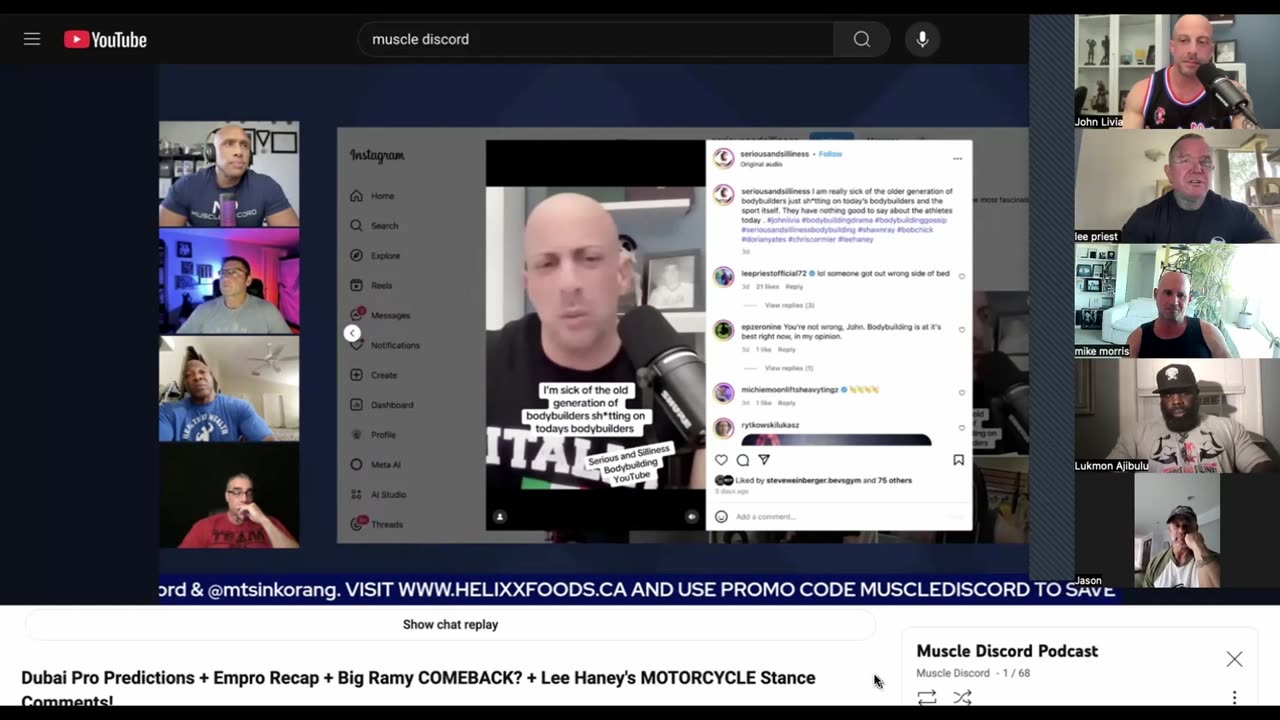 Muscle Talk: John KICKS Lee Priest off the Show!