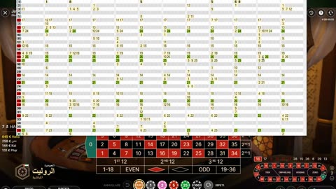 ROULETTE EVOLUZIONE EN PLEIN