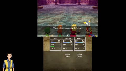 Dragon Quest 7 3DS (RetroArch) day 5 Meave noooo!!!
