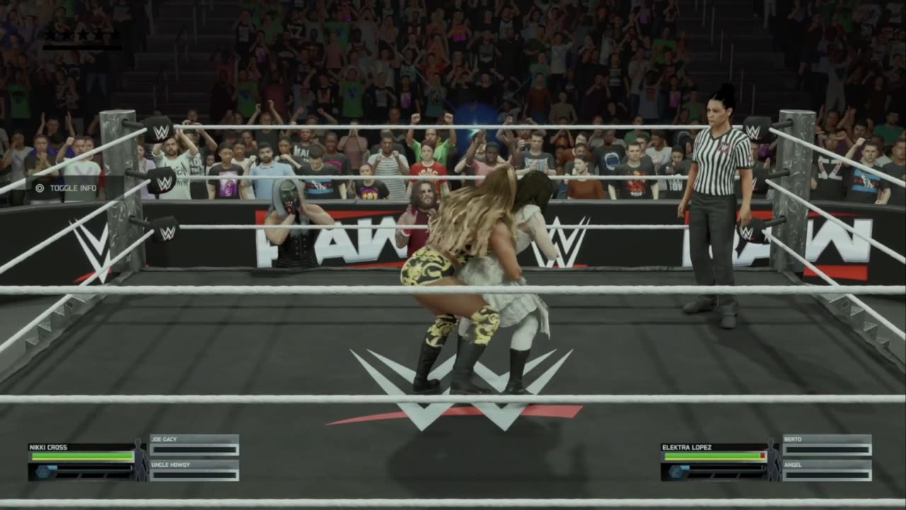 wwe 2k25 universe mode Raw Womens Full Show 1