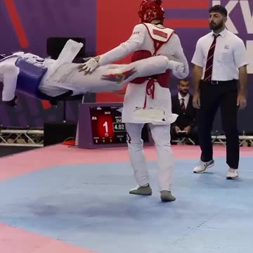 Bro gets Knocked out in a Taekwondo match with a killer move