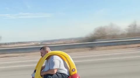 He's fast