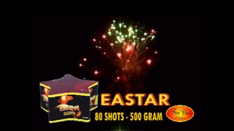 First Class - Easter - 80 Schots Vuurwerk Cake