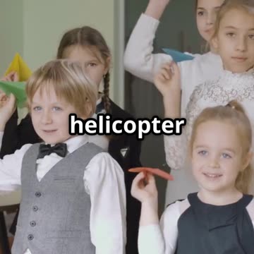 60 सेकंड में उड़ता पेपर हेलिकॉप्टर! 🚁 | बच्चों के लिए मजेदार DIY | #shorts #LearnToons #kids