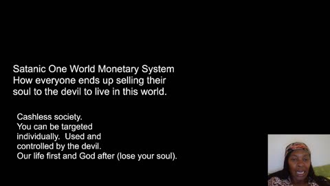 Part of Global Governance is a Satanic One World Monetary System / Cashless