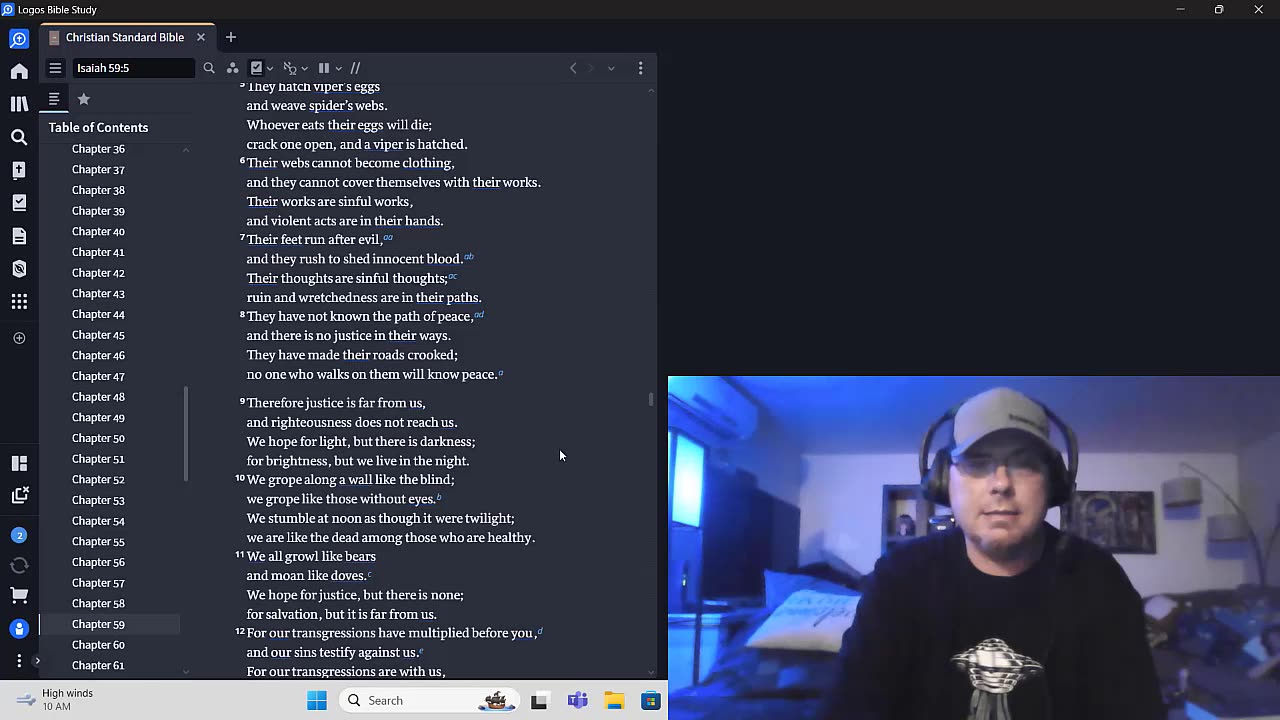 their thoughts are sinful thoughts [The Bride of Christ]