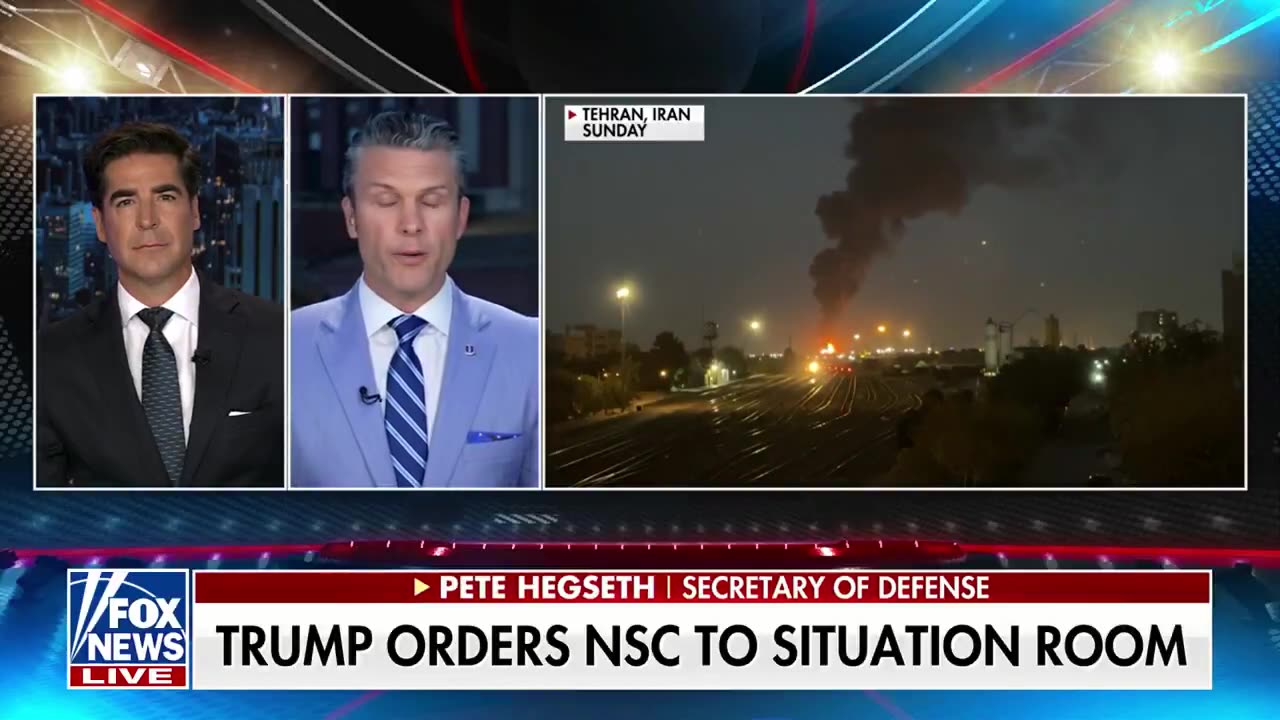SecDef Pete Hegseth says ALL OPTIONS ARE ON THE TABLE against IRAN. “We’re VIGILANT