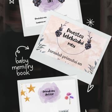 Povestea bebelusului meu : jurnalul primului an din viata