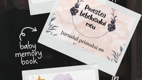 Povestea bebelusului meu : jurnalul primului an din viata