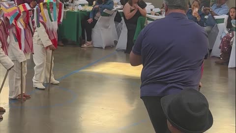 Performing Danza De Los Viejitos