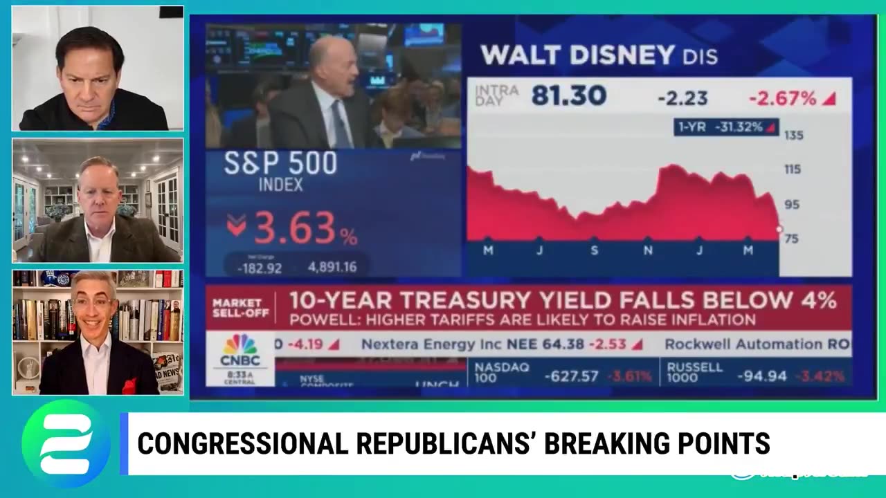 Mark Halperin doubts Congress Repubs could try to stop Trump’s tariffs.