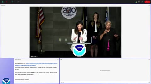 NOAA announces 2025 Atlantic hurricane season forecast | full video