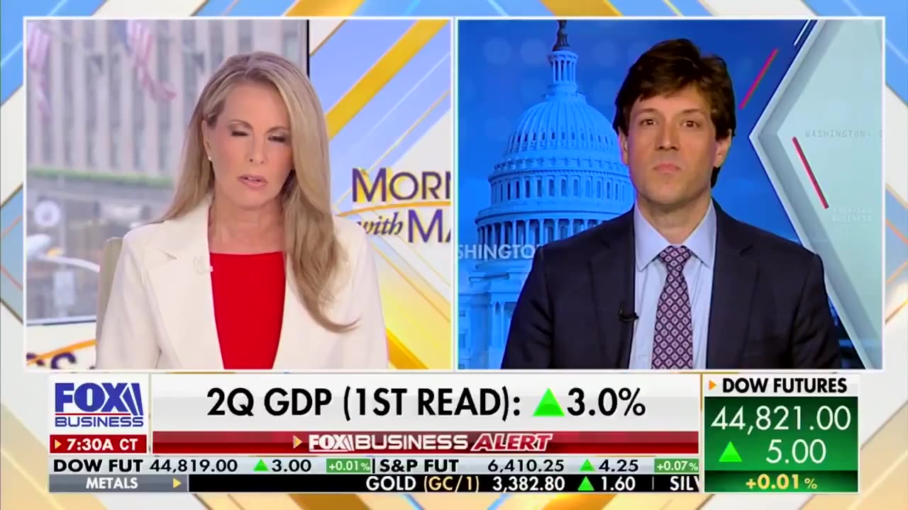 Adam Johnson praises the latest GDP growth report