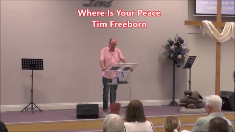 Where Is Your Peace.