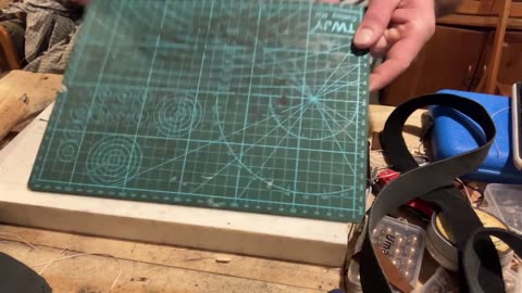 Making a possibles bag for black powder