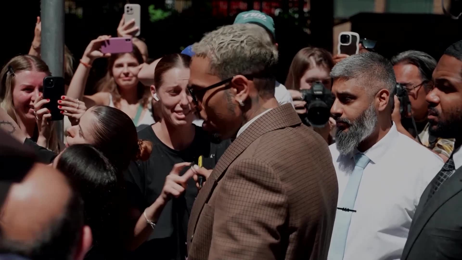 Chris Brown pleads not guilty to assault charge in London court