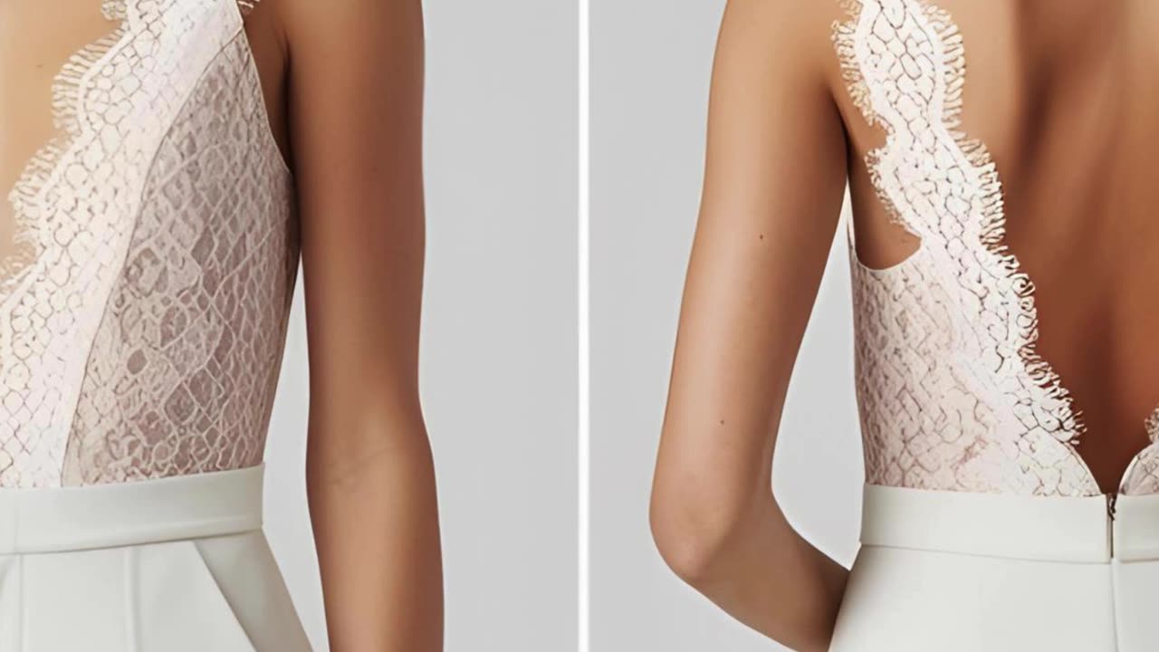 Cute Fits Backless Lace Crop Top OUTFIT IDEA! 😍 Sheer See-Going Out Top Try-On + Styling Tips