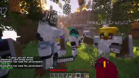 200 Players Became HEROES in Minecraft MY HERO ACADEMIA… CHAOS ENSUED!