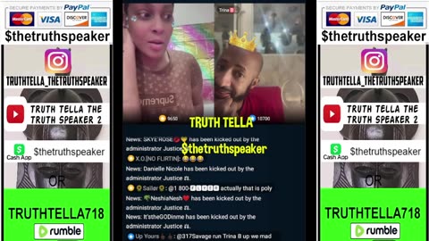 JAZZY CHERRY THE LYING WONDER EVERYTHING THIS CHICK SAYS IS A LIE AND QUEEN TOMIKAY & THE MIAMI JUSTICE SYSTEM ABOUT TO GAG HER & HER HUSBAND EVEN WORSE THAN THE DAY THEY LOCKED THEM UP THE 1ST TIME