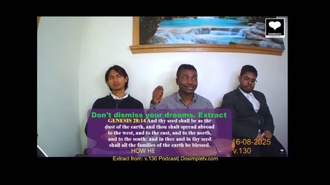 Extract from v.130 Don't dismiss your dreams