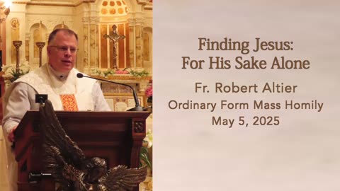 Finding Jesus: For His Sake Alone