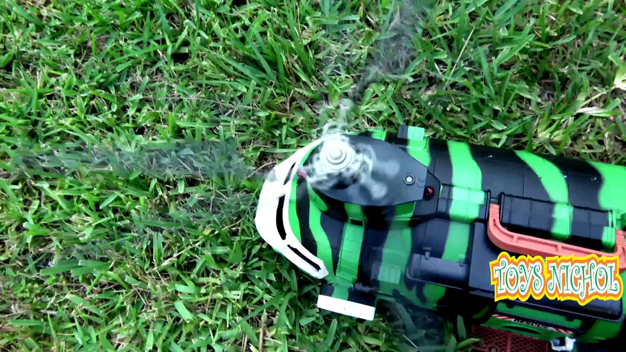 Helicopter Dropped Five Dinosaurs in the Middle of the Forest