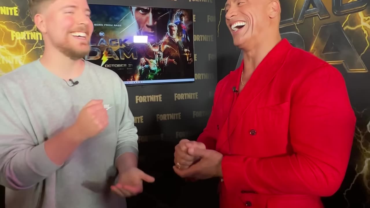 The Rock vs Mr Beast for $100000