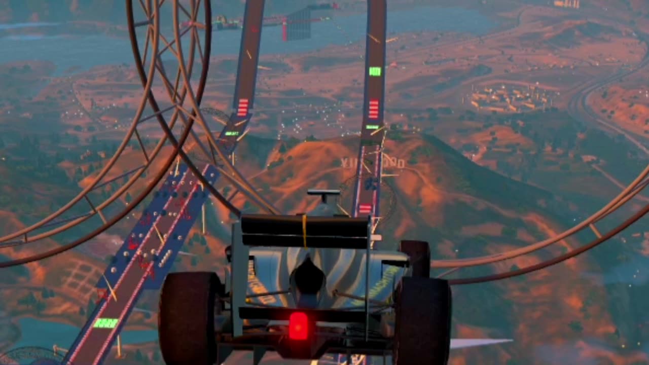 Jumping a Car Across the Entire GTA 5 Map! 🌍🚀
