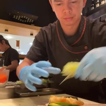 Shrimp Tempura Roll🍤 #sushi #Shrimp #Tempura #Roll