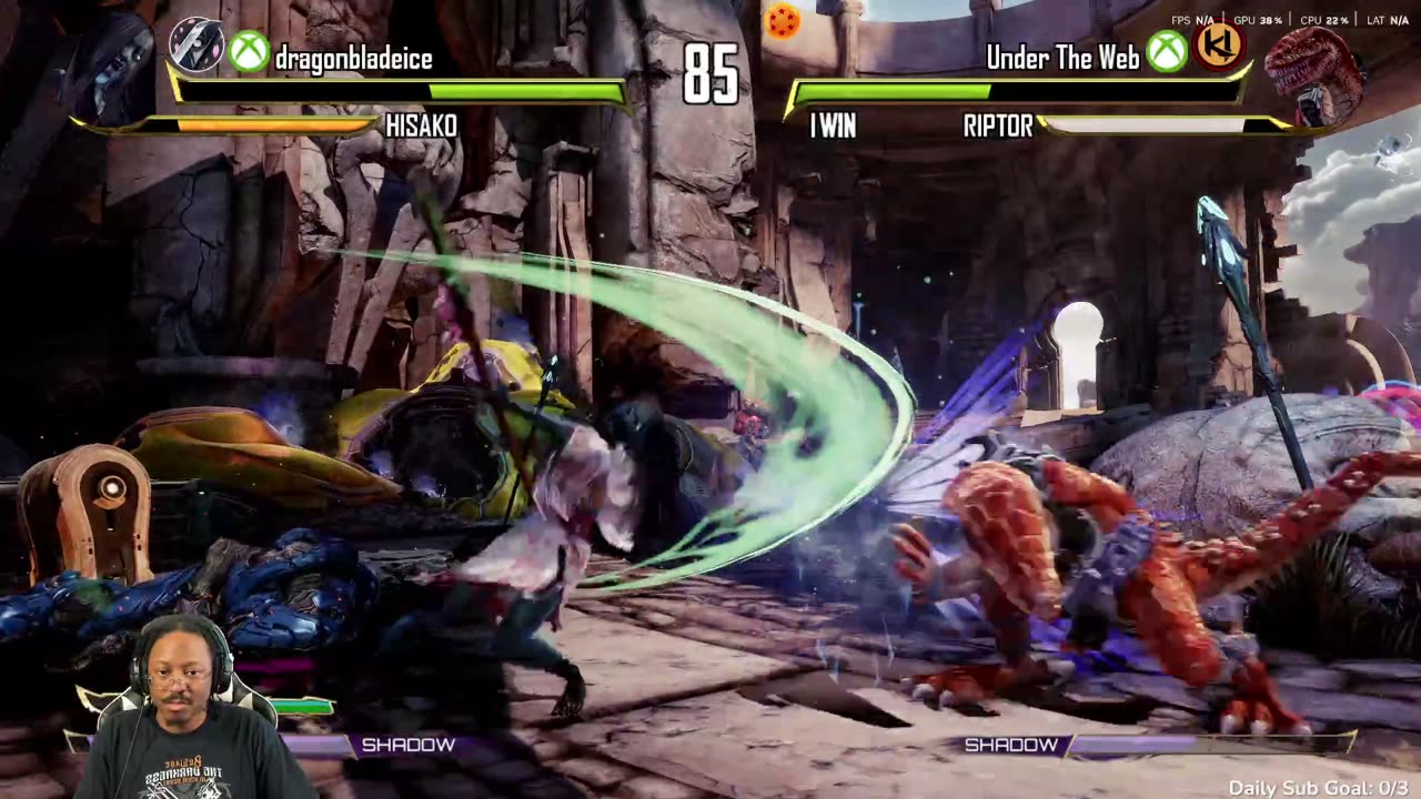 We are back to FGC. Later tonight playing some DoA6 with @CalypsieVT
