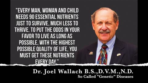 What Are Genetic Diseases Reservable Dr Joel Wallach