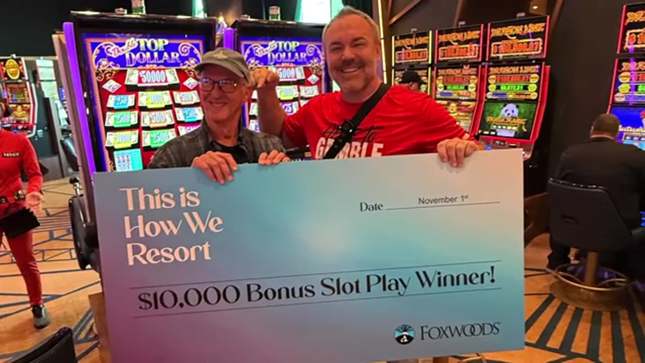 Blessed is the act of giving, not just winning! $10,000, your luck has arrived, you are a