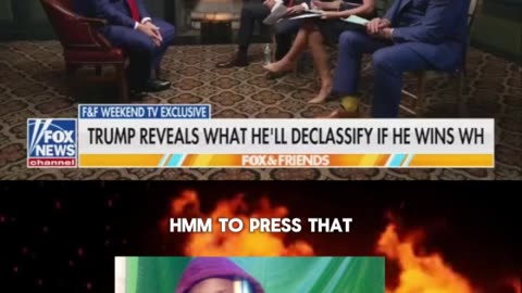 He promised to declassify the epistine files but it's all a scam