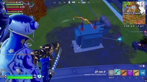 Fortnite Battle at Pump Power