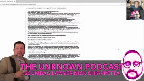 Scumbag Lawyer Nick Chiappetta: The Florida Bar’s Epic Failure Exposed
